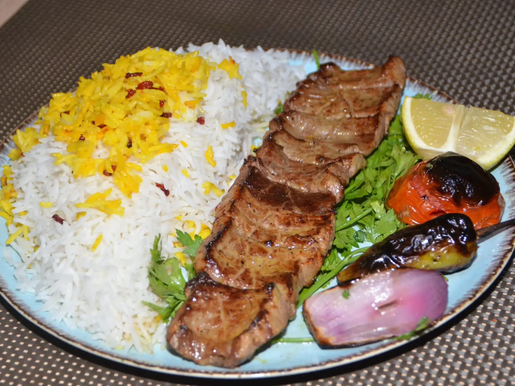 Ribs with Kebab